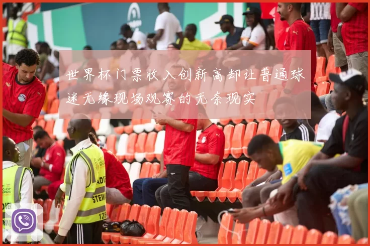 世界杯门票收入创新高却让普通球迷无缘现场观赛的无奈现实